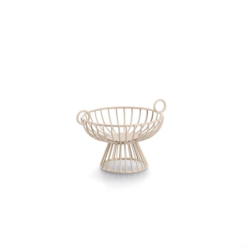 zeller-metal-fruit-basket-beige-24-5cm-x-15cm