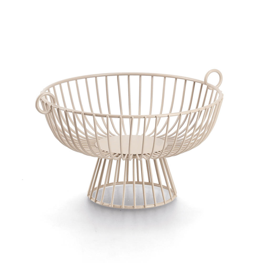 zeller-metal-fruit-basket-beige-35cm-x-20cm