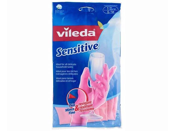 vileda-sensitive-household-gloves-in-pink-size-medium