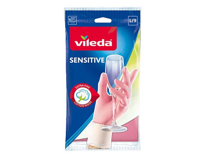 vileda-sensitive-household-gloves-in-pink-size-large
