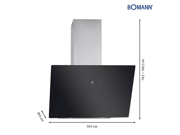 bomann-head-free-vertical-hood-black-stainless-steel-60cm