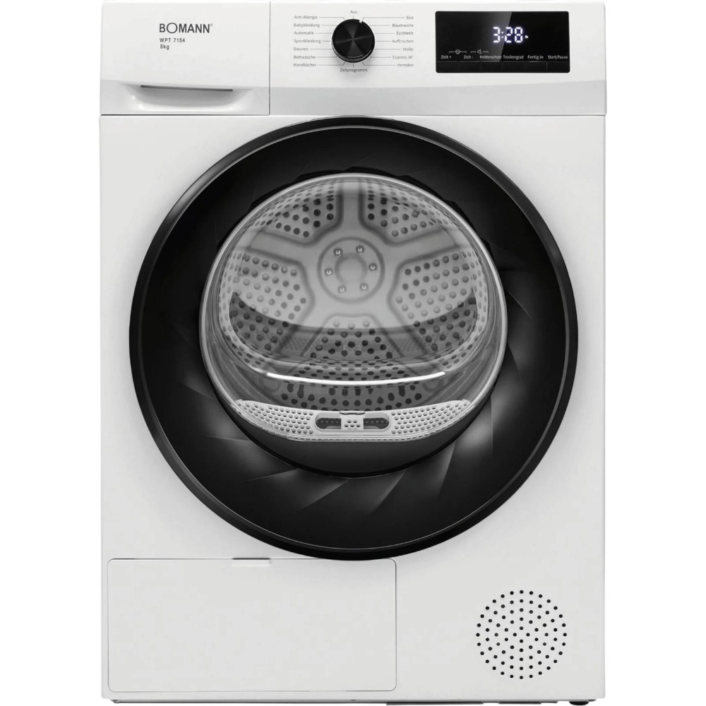 bomann-heat-pump-tumble-dryer-8kg