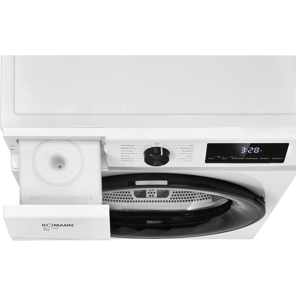 bomann-heat-pump-tumble-dryer-8kg