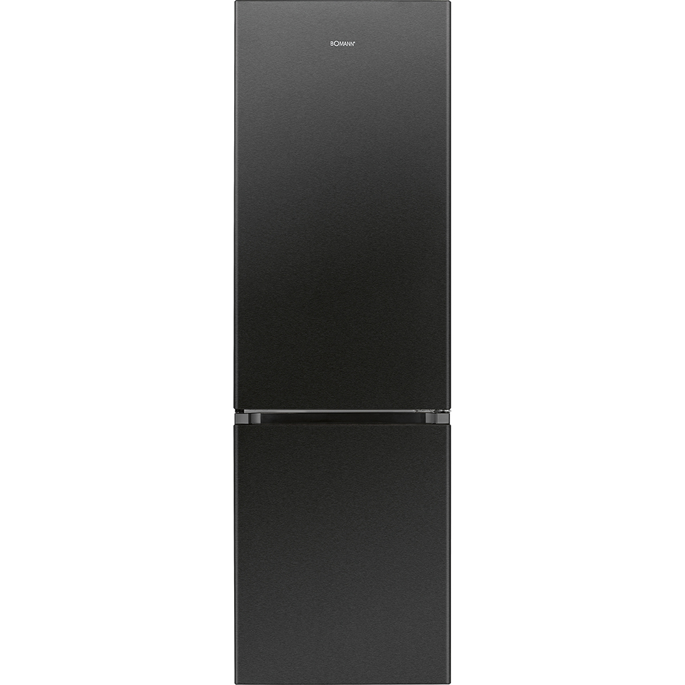 bomann-kg-184-1-fridge-freezer-inox-look-black-264l