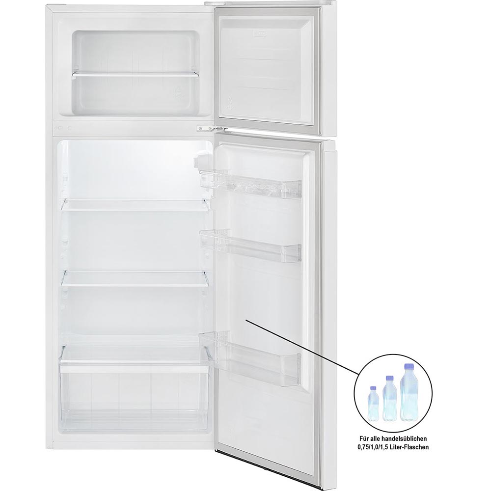 bomann-dt7318-1-free-standing-fridge-freezer-white-206l