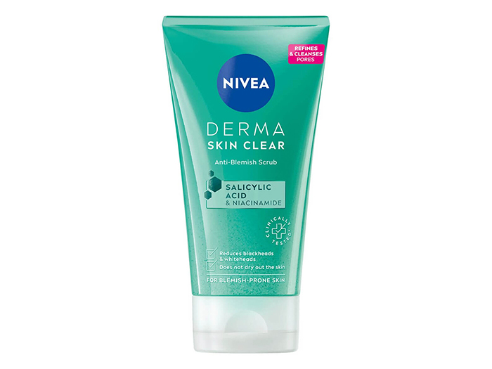 nivea-derma-skin-clear-salicylic-acid-facial-scrub-150ml
