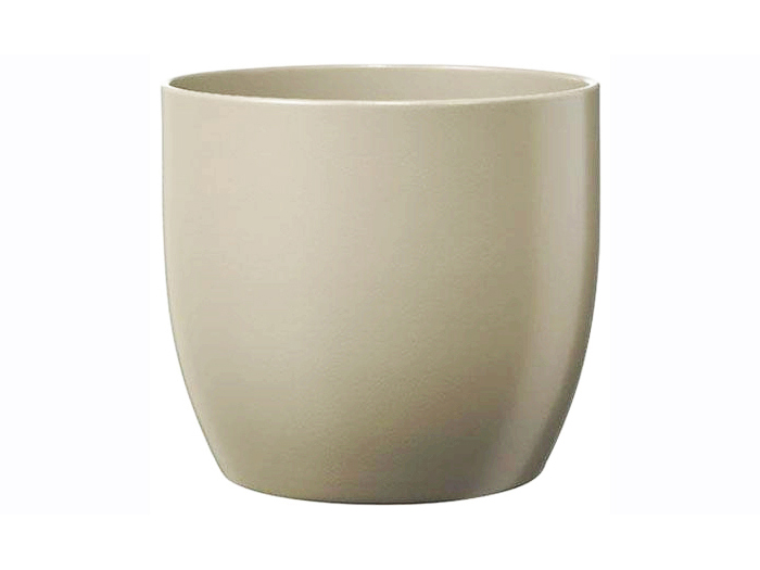 basel-fashion-flower-pot-19cm-matt-cream