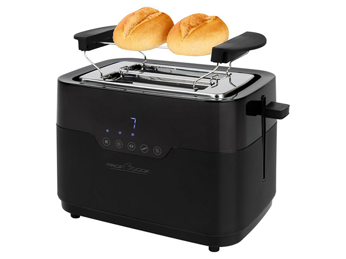 proficook-2-slice-toaster-with-bread-grill-touch-screen-black-920w