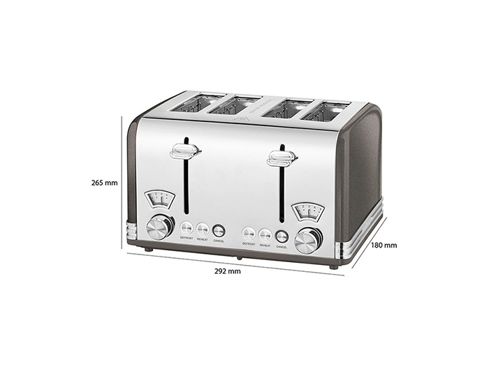 proficook-vintage-look-4-slice-toaster-silver-1630w