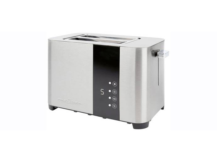 proficook-2-slice-stainless-steel-toaster-with-touch-screen-850w