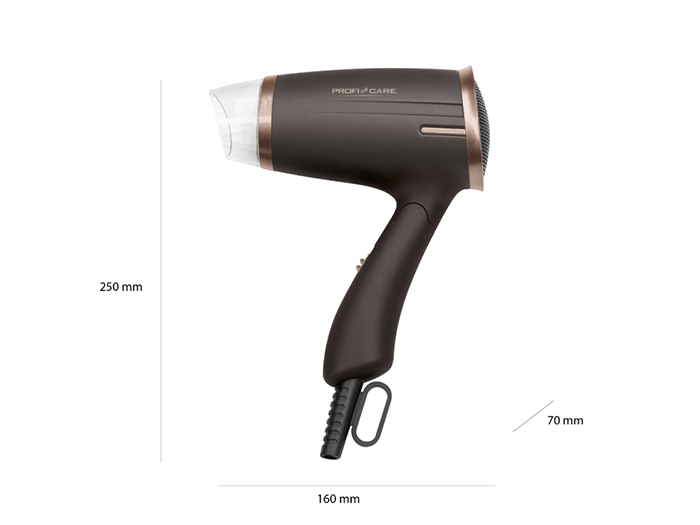 proficare-folding-hair-dryer-brown-1400w