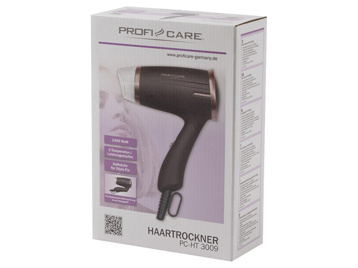 proficare-folding-hair-dryer-brown-1400w