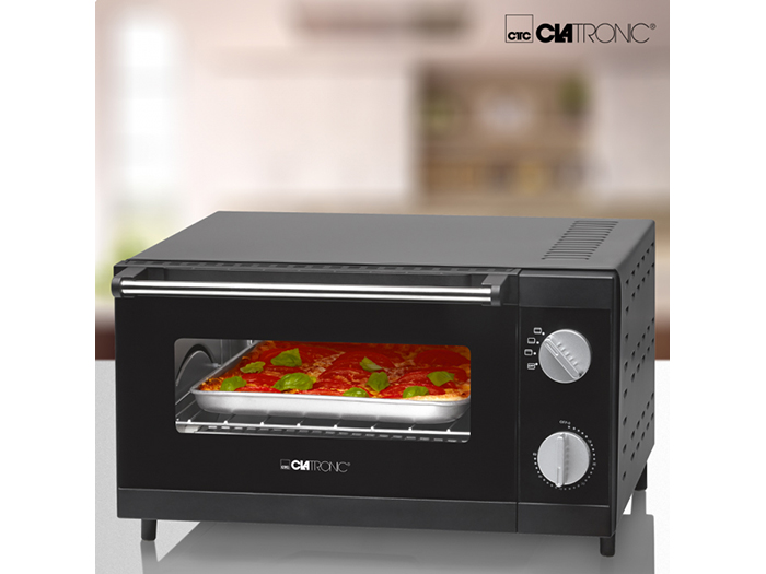 clatronic-multi-table-top-pizza-oven-black-1000w