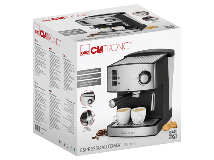 clatronic-2-cups-espresso-machine-850w