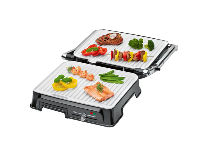 clatronic-contact-grill-stainless-steel-black-2000w