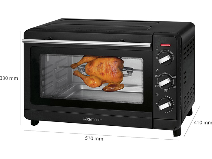 clatronic-multi-purpose-table-top-oven-black-1500w