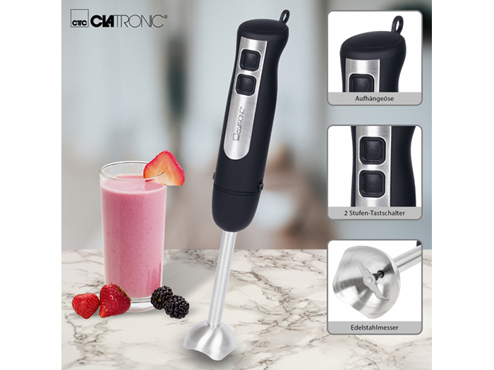 clatronic-hand-blender-black-stainless-steel-800w