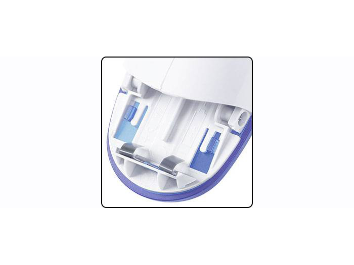 clatronic-battery-operated-lint-shaver-white-blue