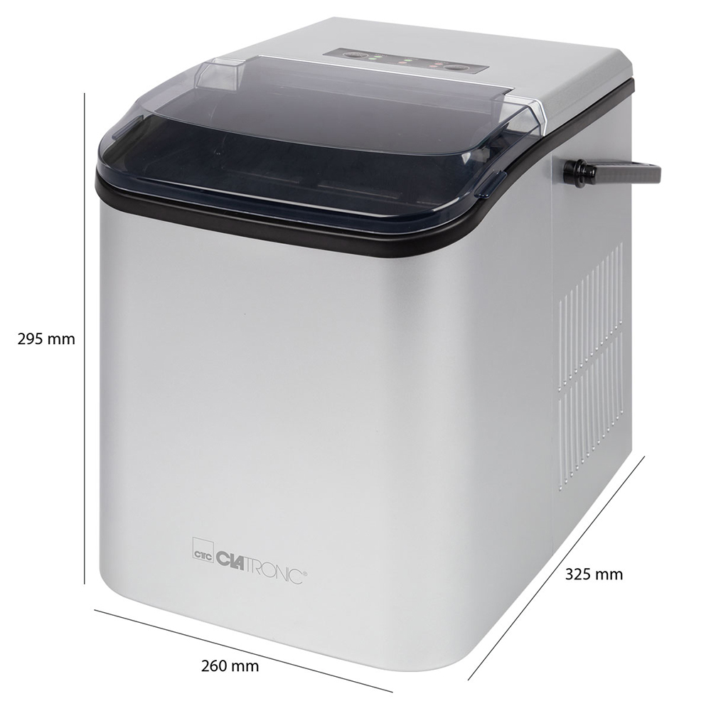 clatronic-ice-cube-maker-ewb-3785-silver-black