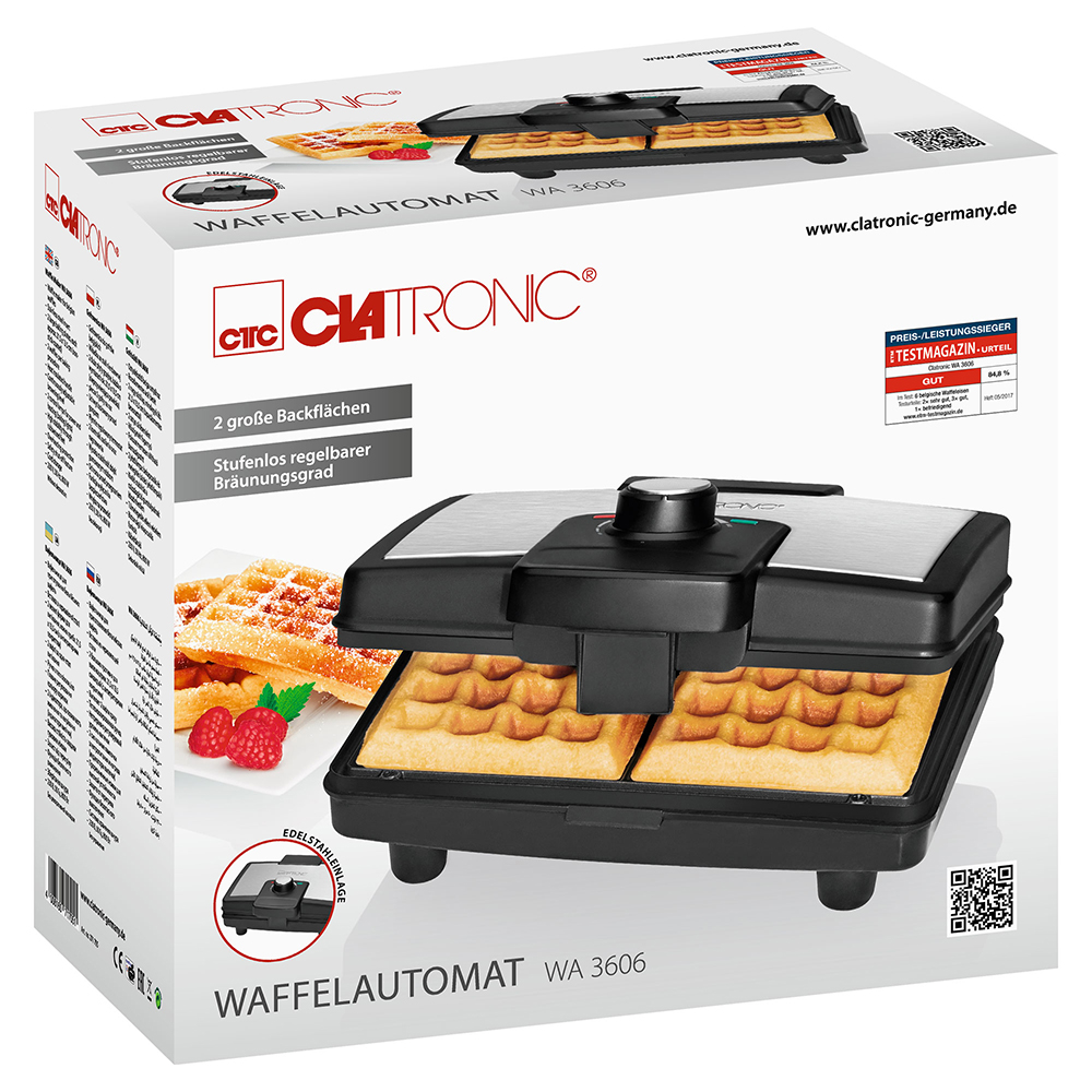 clatronic-wa-3606-waffle-iron-800w