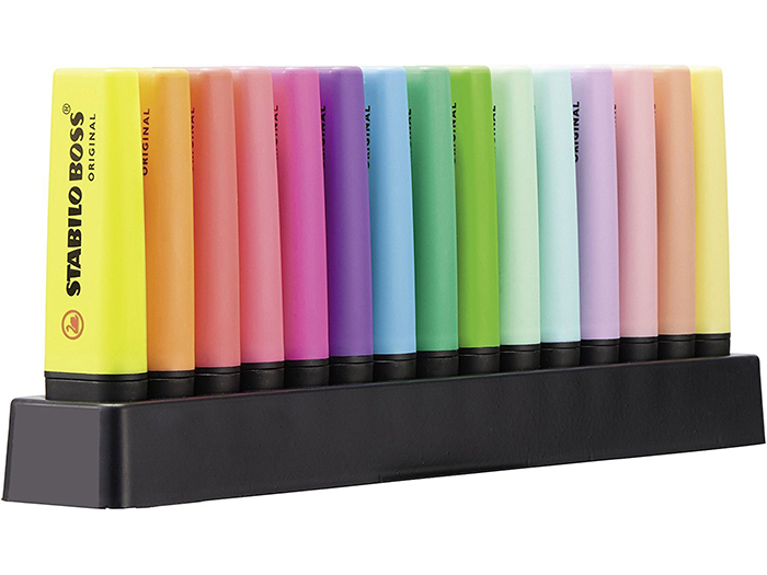 stabilo-boss-pastel-highlighter-colours-set-of-9-pieces-with-organizer