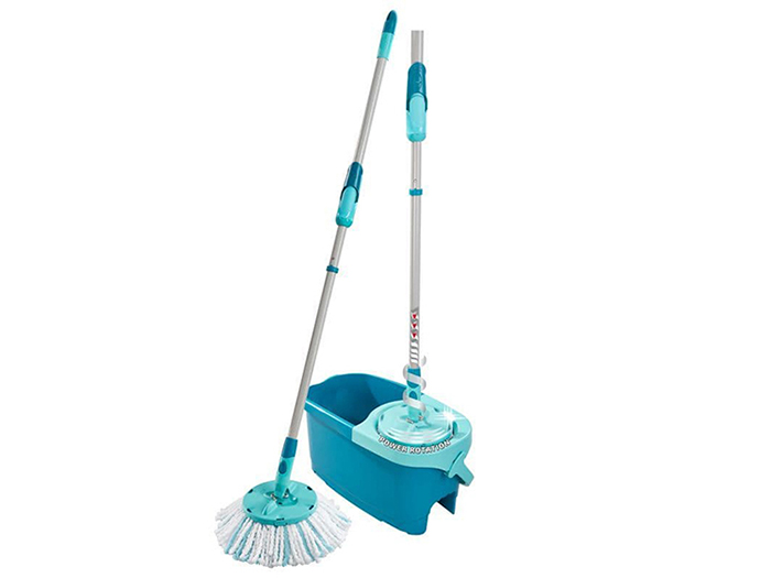 leifheit-clean-twist-disc-ergo-mop-and-bucket-set