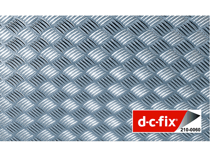 d-c-fix-self-adhesive-vinyl-film-in-silver-chequered-plate-effect-design-1000cm-x-45cm
