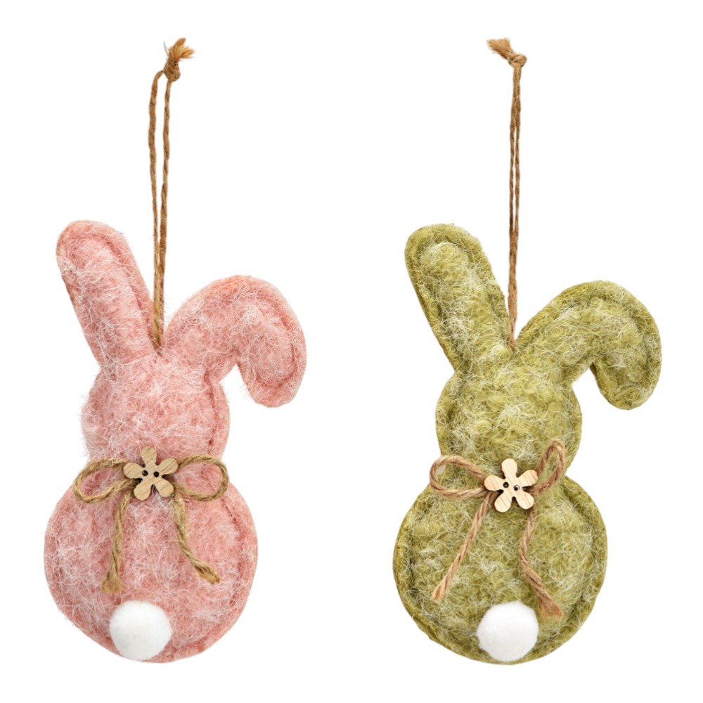 easter-rabbit-hanging-decorations-textile-greenpink-2-assorted
