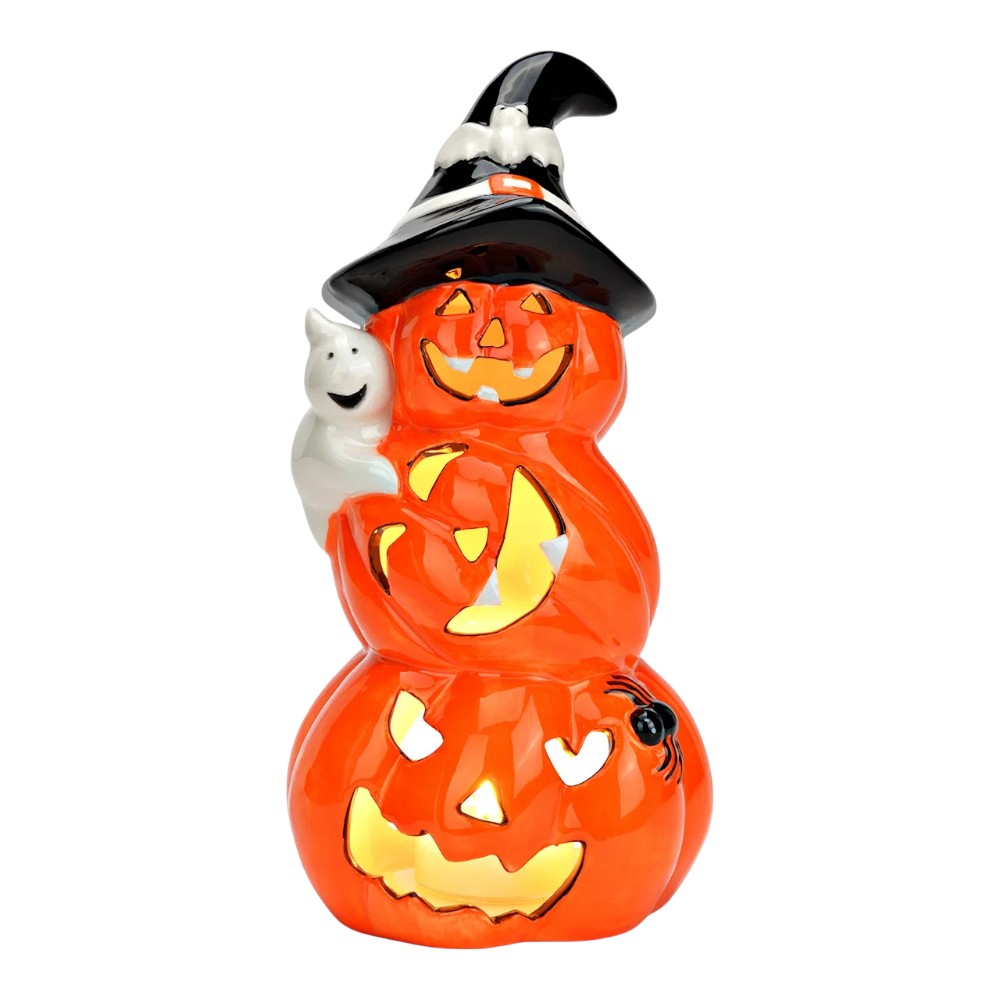ceramic-pumpkin-with-witch-hat-and-ghost