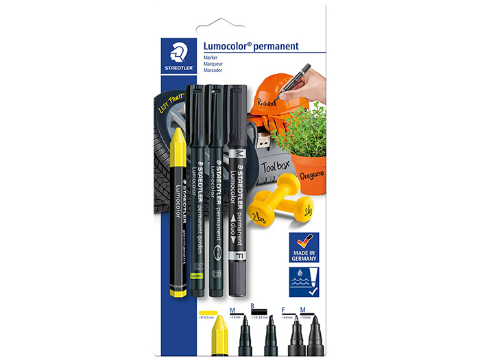 staedtler-lumocolour-permanent-marker-pack-of-4-black