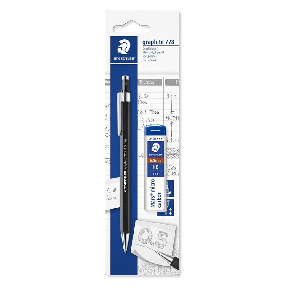 staedtler-graphite-mechanical-pencil-0-7mm-with-lead-black
