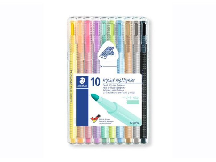 staedtler-triplus-color-highlighters-set-of-10-pieces
