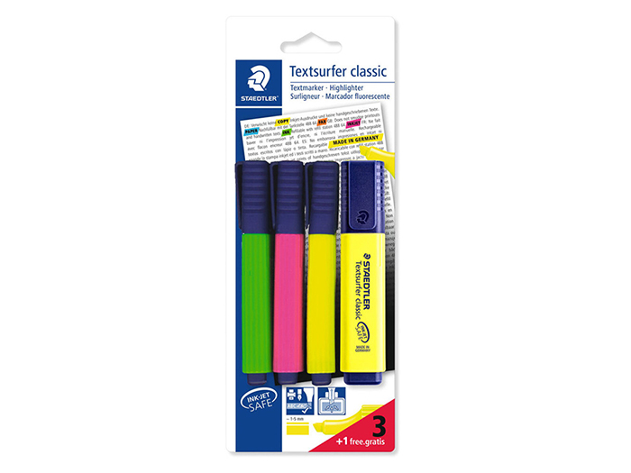 staedtler-classic-textsurfer-highlighter-pack-of-4-pieces