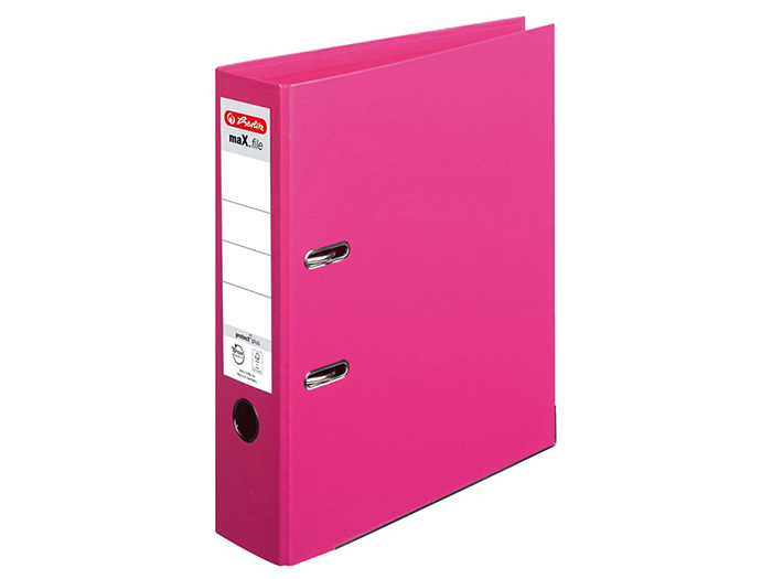 herlitz-lever-arch-file-max-file-protect-plus-a4-8cm-fuchsia