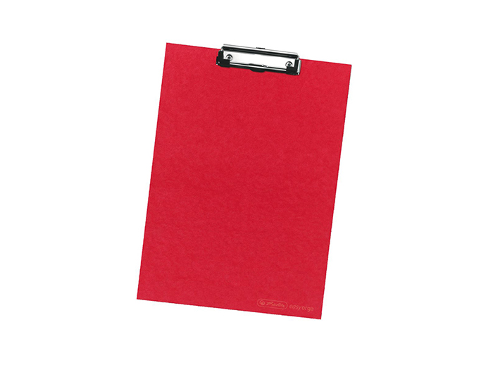 herlitz-a4-clipboard-red-23cm-x-32cm