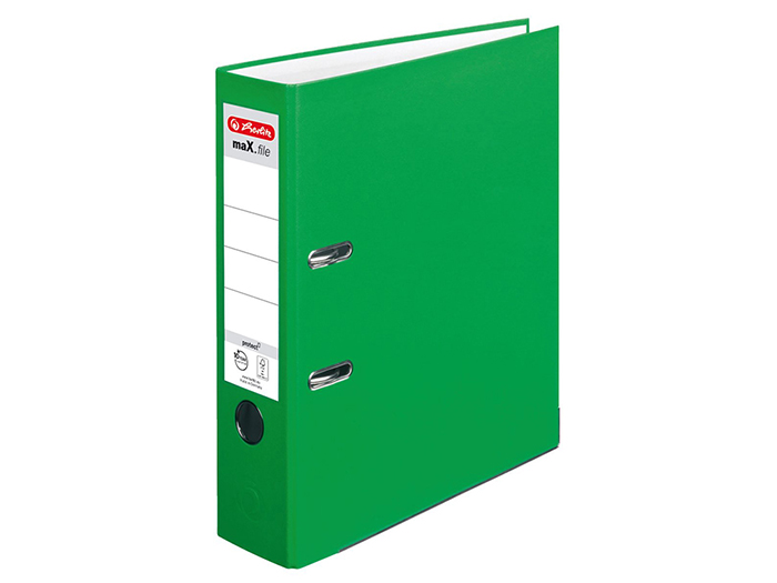 herlitz-lime-green-max-a4-protect-arch-lever-file