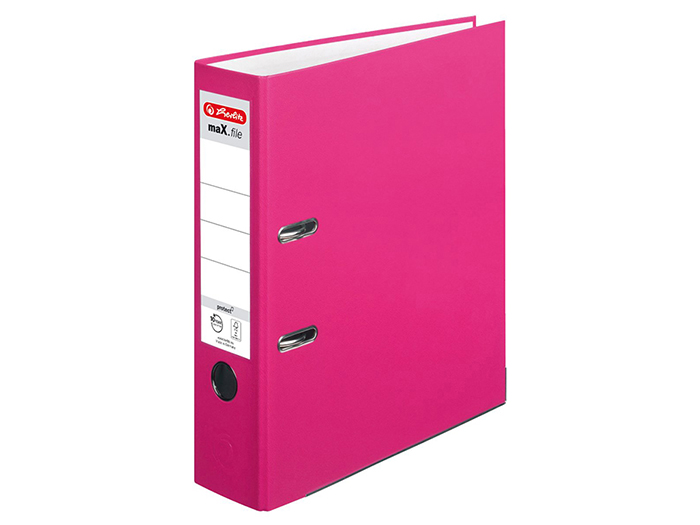 herlitz-pink-max-a4-protect-arch-lever-file