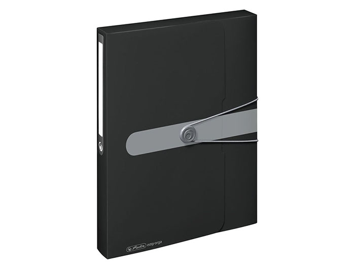 herlitz-a4-document-box-black