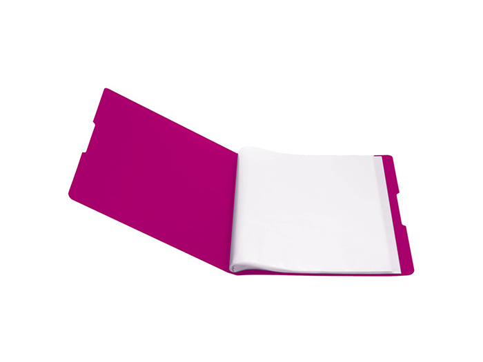 herlitz-a4-display-book-pp-20-pockets-in-opaque-berry-pink