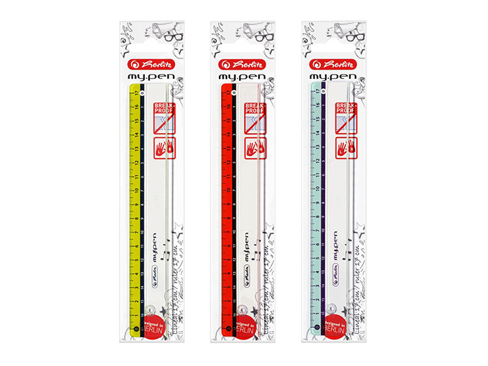 herlitz-my-pen-ruler-17cm-3-assorted-colours