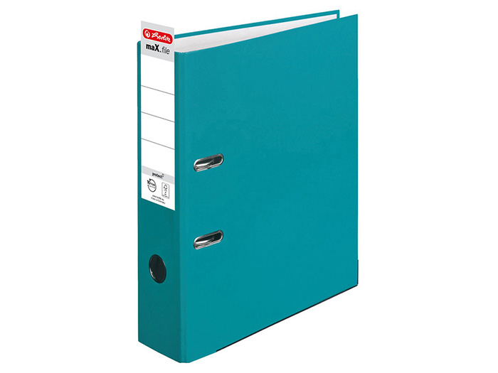 herlitz-caribbean-turquoise-a4-protect-arch-lever-file-8-cm