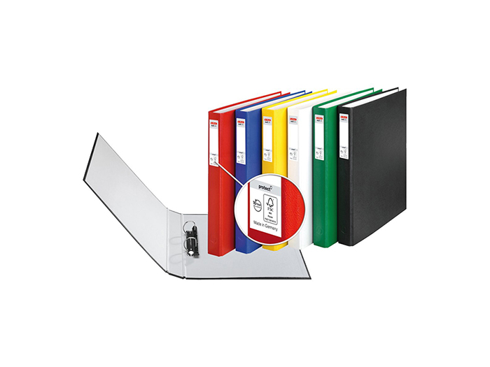 herlitz-a4-ring-file-green