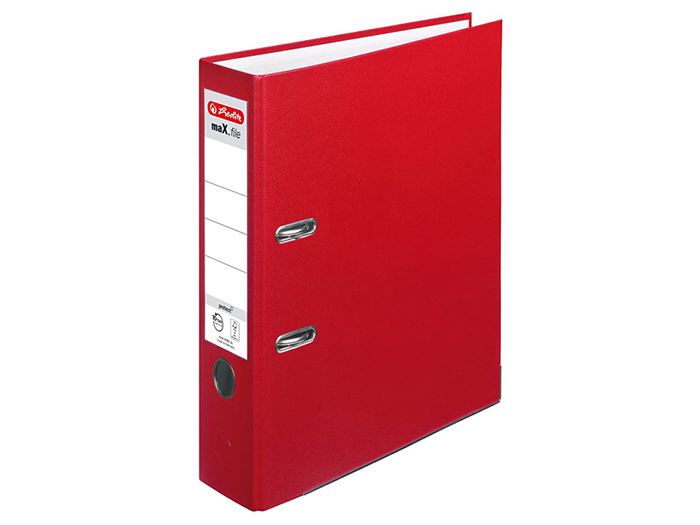herlitz-max-plastic-a4-protect-arch-lever-file-red