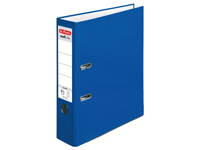 herlitz-lever-arch-file-max-file-protect-a4-8cm-in-blue