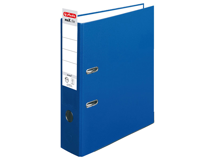 herlitz-lever-arch-file-max-file-protect-a4-8cm-in-blue