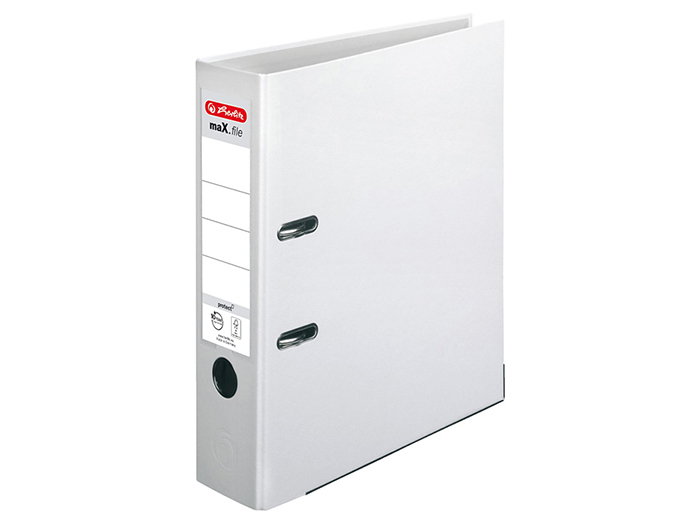 herlitz-white-max-a4-protect-arch-lever-file-with-laminated-cover