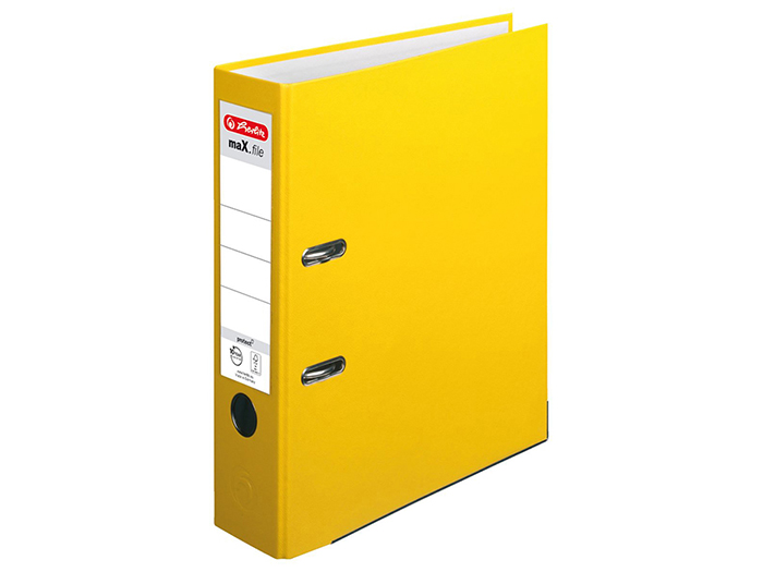 herlitz-yellow-max-a4-protect-arch-lever-file-501