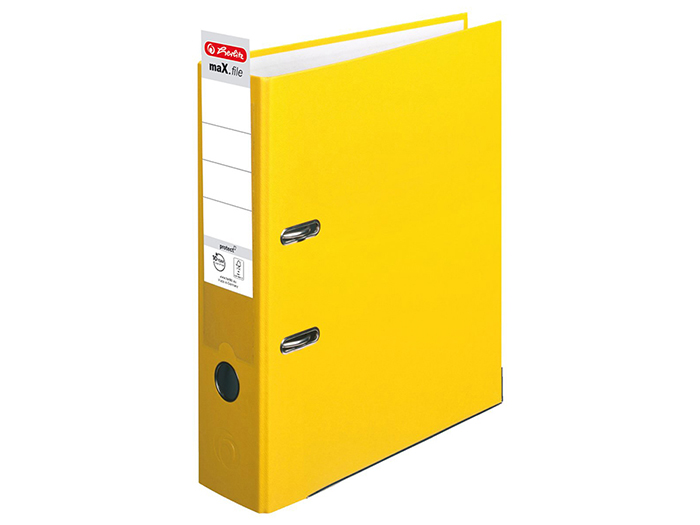 herlitz-yellow-max-a4-protect-arch-lever-file-501
