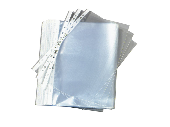 herlitz-clear-pocket-a4-crystal-clear-100-pieces