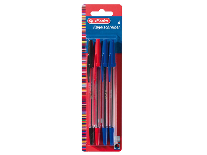 herlitz-ballpoint-pen-office-assorted-colours-4-pieces